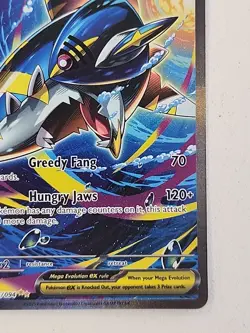 Pokemon TCG Mega Sharpedo EX Special Illustration Rare 127/94 Near Mint - Image 5