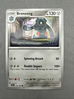 Pokemon TCG * SV Surging Sparks 127/191 Bronzong Common * FRESH PK - Image 1