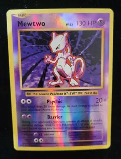 POKEMON XY EVOLUTIONS MEWTWO REVERSE HOLO 51/108 TCG - Image 1