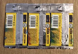POKEMON BASE SET LONG BOOSTER PACKS 3 PACKS 1 OF EACH ART - Image 4