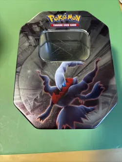 RARE Pokemon TCG Collector Tin (Only) Diamond And Pearl Darkrai - Image 1