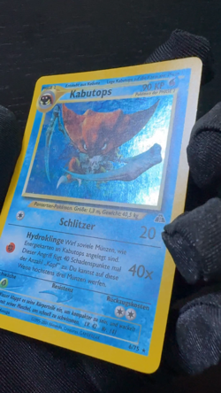 Vintage Pokemon TCG- Holo Kabutops 6/75 Neo Discovery Set (GERMAN) - Image 2