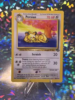 Pokemon TCG Persian Jungle 42/64 Regular Unlimited Uncommon - Image 1