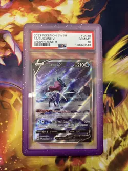Pokemon Crown Zenith Entei V GG36, Suicune V GG38, Raikou V GG41 PSA 10 Trio Set - Image 3