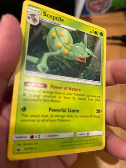 Pokemon TCG Sceptile (10/168) - Celestial Storm - Rare - LP - Image 3