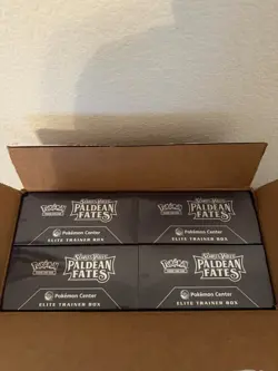 Pokemon S&V Paldean Fates Pokemon Center ETB Elite Trainer Box Factory Sealed - Image 2