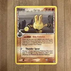 Pokemon TCG Elekid Delta Species 48/101 Common ex Dragon Frontiers LP - Image 1