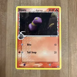 Pokemon TCG Ekans EX Dragon Frontiers 47/101 Regular Common VLP - Image 1