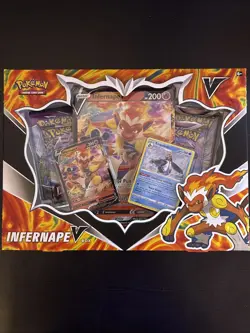Pokemon TCG: Infernape V Collections Box - 4 Booster Packs - NEW FACTORY SEALED - Image 1