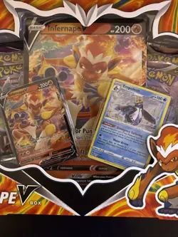 Pokemon TCG: Infernape V Collections Box - 4 Booster Packs - NEW FACTORY SEALED - Image 3