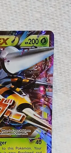 Pokemon TCG Mega M Beedrill EX XY158 Black Star Promo Holo Ultra Rare - Image 3