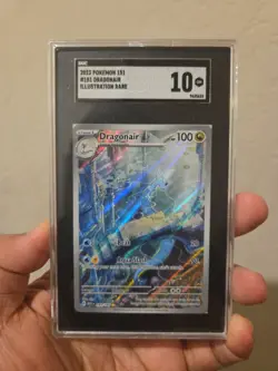 SGC 10 GEM MINT Dragonair 181/165 Scarlet & Violet 151 Illustration Rare Pokemon - Image 1