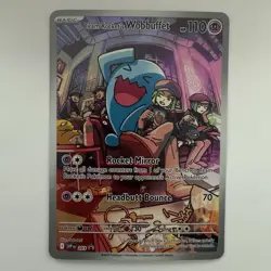Team Rocket's Wobbuffet - SVP203 Destined Rivals ETB Promo Pokemon - NM/MINT - Image 1