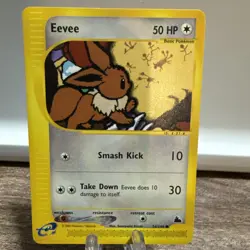 Eevee - 54/144 Skyridge - Pokemon TCG - 2003, RAW, NM - Image 1