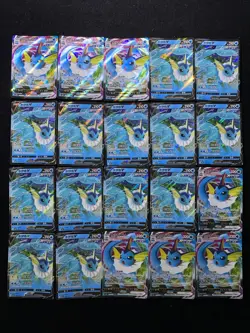 2025 Pokemon TCG S-Chinese Gem Pack Vol.2 Vaporeon V Vmax Ball Holo Lot*20 BL25 - Image 2