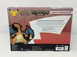 Pokemon TCG Celebrations Collection Lance's Charizard V Box Sealed 820650101625 - Image 2