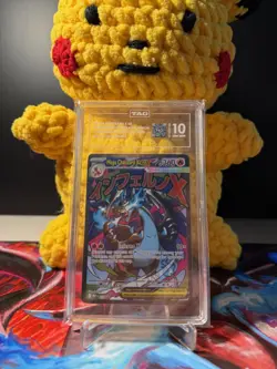 TCG Pokemon Mega Charizard X Ex MEP 023 Black Star Promo - TAG 10 GEM MINT - Image 1