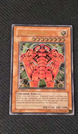 YGO The Creator Ultimate Rare 1st Edition Light Played Rise Of Destiny RDS-EN005 - Image 1