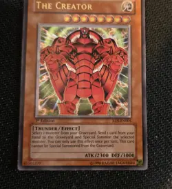 YGO The Creator Ultimate Rare 1st Edition Light Played Rise Of Destiny RDS-EN005 - Image 5
