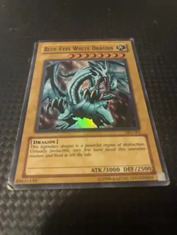 Yugioh - Blue-Eyes White Dragon SKE-001 Super Rare- Yu-Gi-Oh! - Image 2