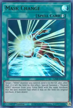 1x (NM) Mask Change - GFTP-EN112 - Ultra Rare - 1st Edition YuGiOh - Image 1
