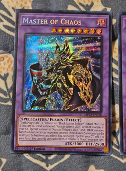 Master of Chaos MP23-EN018 1st Edition Prismatic Secret Rare Yugioh - Image 1