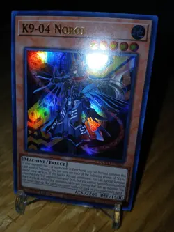 Yugioh! K9-04 Noroi DOOD-EN025 Ultra Rare NM 1st ED NM ENG - Image 1
