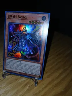 Yugioh! K9-04 Noroi DOOD-EN025 Ultra Rare NM 1st ED NM ENG - Image 4