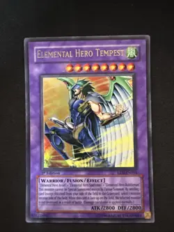 Yugioh! EEN-EN034 Elemental Hero Tempest 1st Edition - Image 1