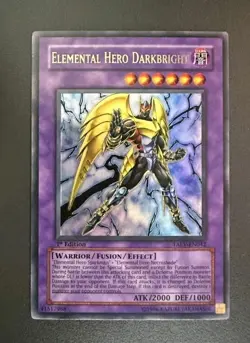 Elemental Hero Darkbright TAEV-EN042 Ultra Rare 1st Edition NM Yugioh - Image 1