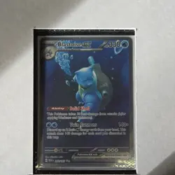 Pokemon Blastoise ex 200/165 Sv: Scarlet & Violet 151 Special Illustration Rare. - Image 1