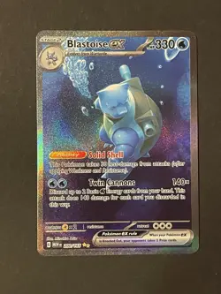 Blastoise EX 200/165 SV Scarlet & Violet 151 Special Illustration Rare Pokemon - Image 1
