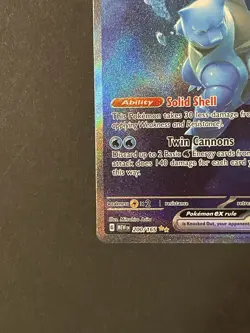 Blastoise EX 200/165 SV Scarlet & Violet 151 Special Illustration Rare Pokemon - Image 4