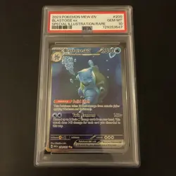 Blastoise ex 200/165 Pokemon TCG Sv: Scarlet & Violet 151 Holo PSA 10 Special IR - Image 1