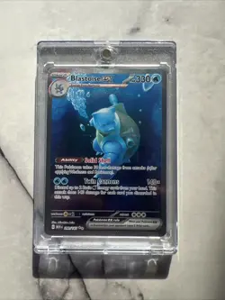 Pokemon Blastoise EX 200/165 Special Illustration Rare SV Scarlet & Violet 151 - Image 1