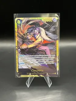 One Piece - Crocodile - OP14-120 OP14-120 The Azure Sea's Seven Foil SEC - Image 1