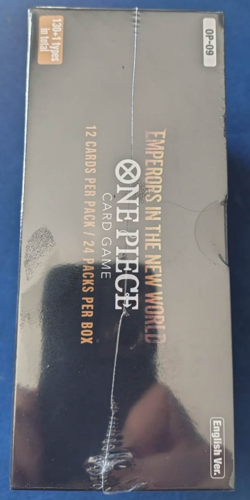 One Piece OP-09 Emperors in the New World Booster Box English SEALED + Acrylic - Image 3