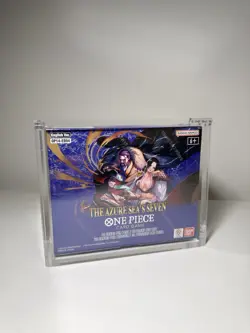 Acrylic Display Case For One Piece OP-04 To OP-14 English Booster Box *IN HAND* - Image 1