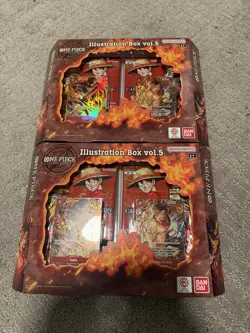 Lot of 2 One Piece 13 OP-13 Illustration Box V.5 SHIPS SAME DAY - Image 1