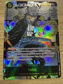 Sabo (Alternate Art) (Manga) OP04-083 Kingdoms of Intrigue Foil - Image 2