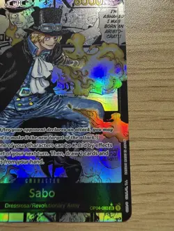 Sabo (Alternate Art) (Manga) OP04-083 Kingdoms of Intrigue Foil - Image 3