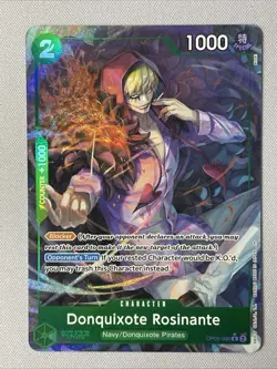 One Piece - Premium Booster Vol. 2 - OP05-030 - Donquixote Rosinante - Alt Art - Image 1