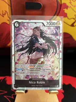 Nico Robin OP12-087 - One Piece TCG - Legacy of the Master - SR Foil NM English - Image 1