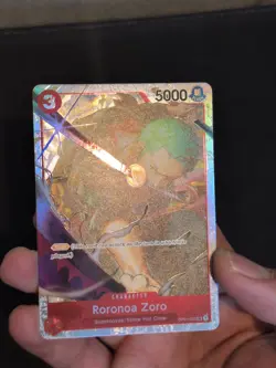 Roronoa Zoro OP01-025 - One Piece TCG - Ultra Deck: The Three Captain Foil LP SR - Image 3