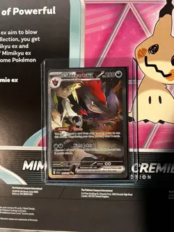 N's Zoroark ex 185/159 Pokemon TCG Journey Together Special Illustration Rare NM - Image 1