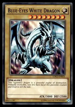 Blue-Eyes White Dragon (Version 1) LDK2-ENK01 Legendary Decks II - Image 1