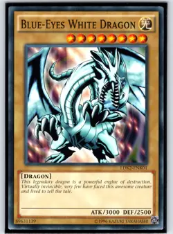 Blue-Eyes White Dragon (Version 1) LDK2-ENK01 NM - Image 1