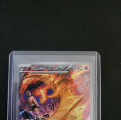 Team Rocket's Moltres ex 229/182 SIR Destined Rivals Pokemon TCG Card NM - Image 2