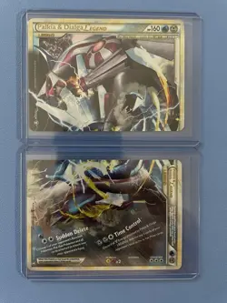 Palkia & Dialga LEGEND Top 101/102 & Bottom 102/102 - Near Mint - Pokemon HGSS - Image 1