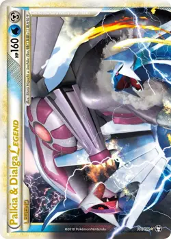 Palkia & Dialga Legend (Top & Bottom) - 101 + 102/102 SET Pokemon Triumphant NM - Image 1